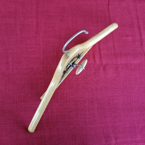 Vintage Regent 18” Solid Wood Heavy Duty Suit Hanger - Picture 6 of 14